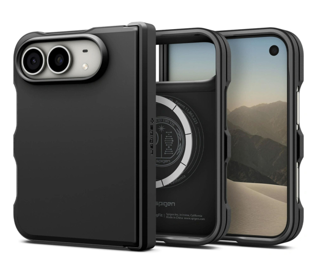 Spigen Tough Armor Mag Magsafe do Iphone Duo Black - 1607617 - zdjęcie